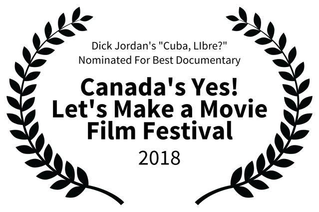 Canada Yes Cuba LIbre Nomination B on W