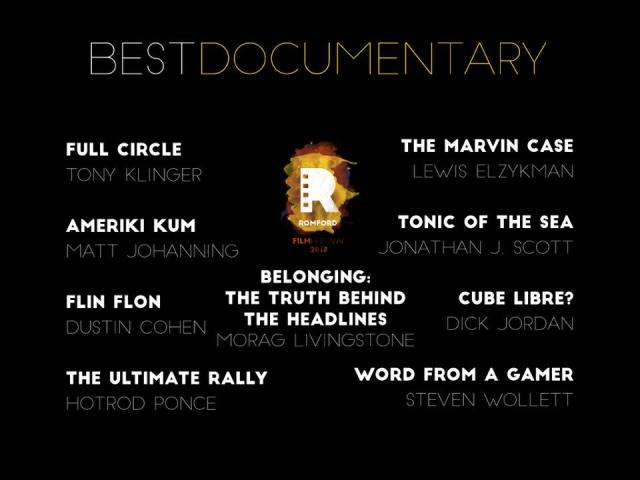 Romford Best Documentary Nomination